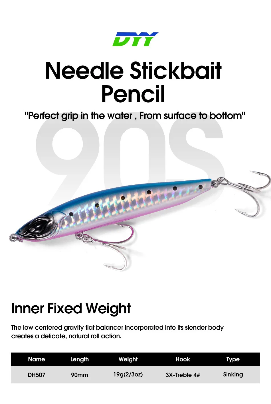 Cheery Long Cast 90mm 19g ABS Plastic, ABS Fish bait - view 14