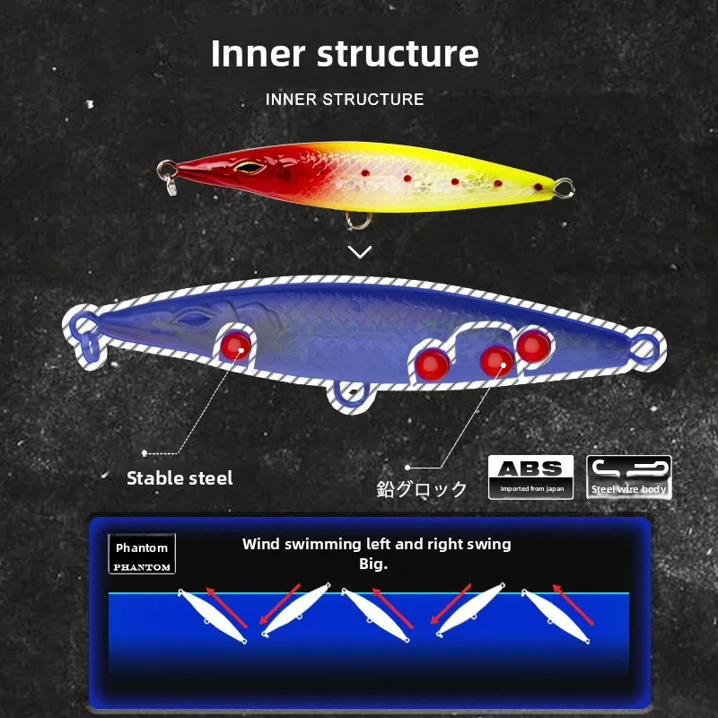 New Product Surface Lure Pencil Artificial None Lure Bait - view 4