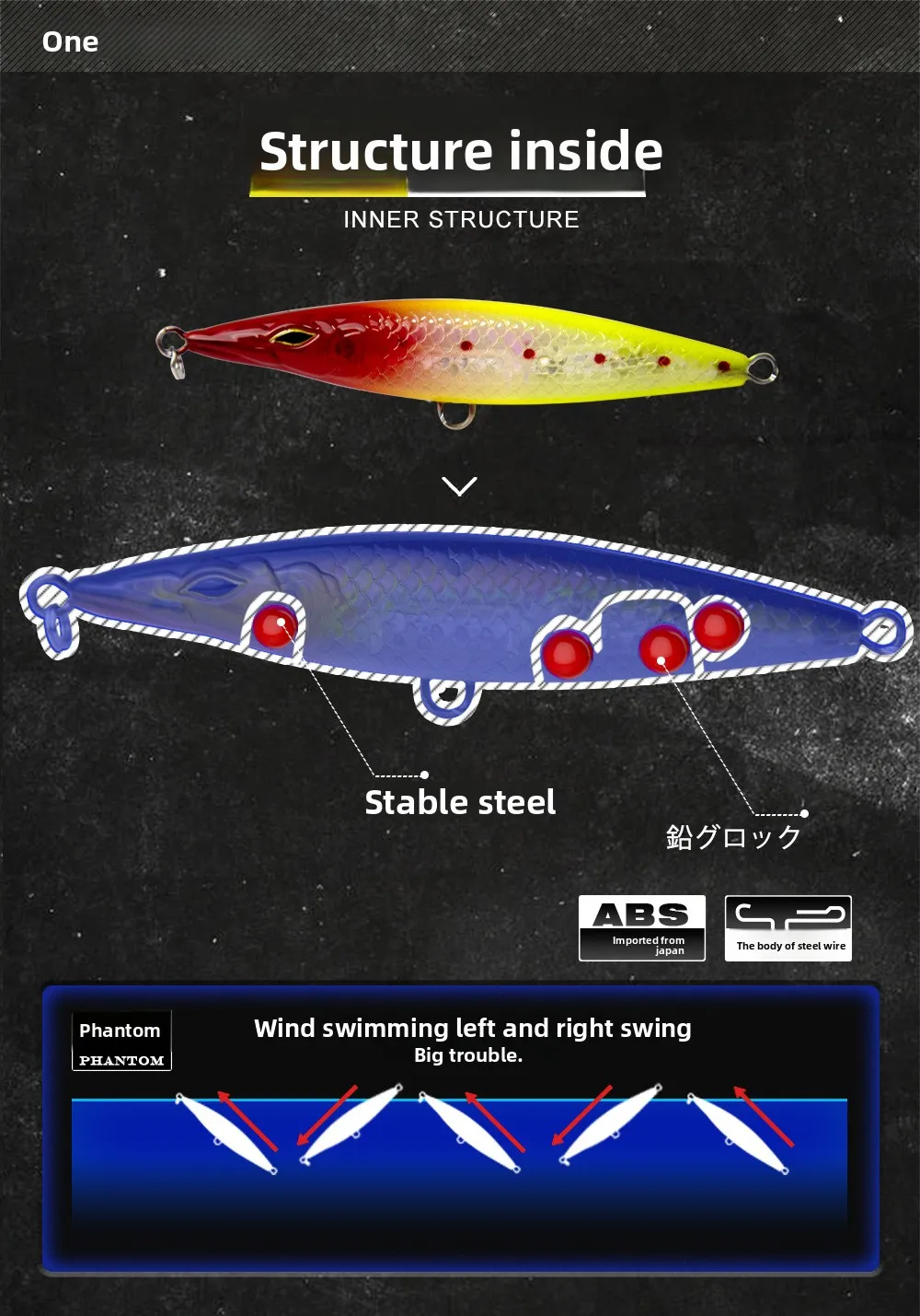 New Product Surface Lure Pencil Artificial None Lure Bait - view 9