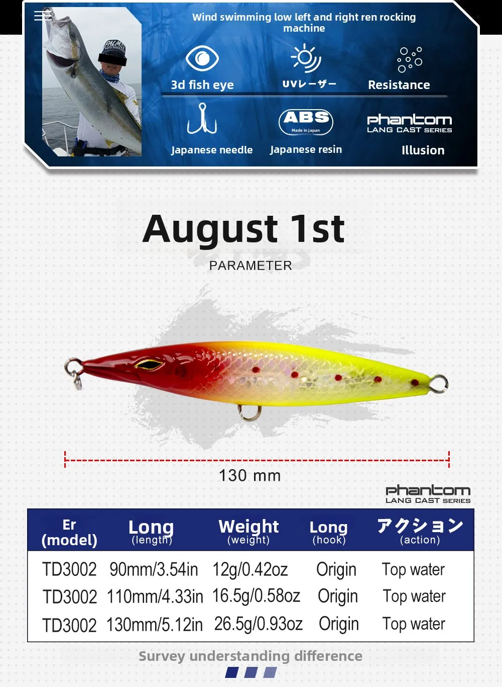 New Product Surface Lure Pencil Artificial None Lure Bait - view 10