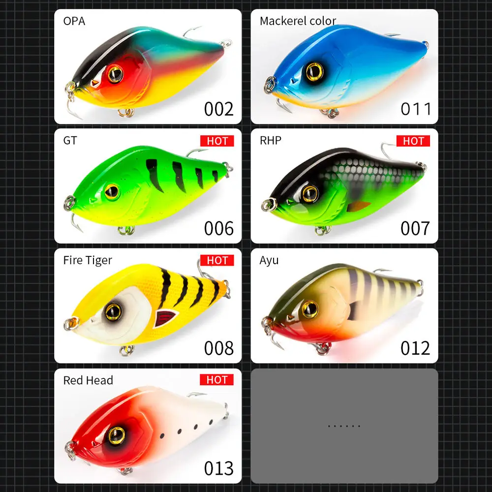 Slow Sinking Mino 7cm 10cm Loud None Fish bait - view 6