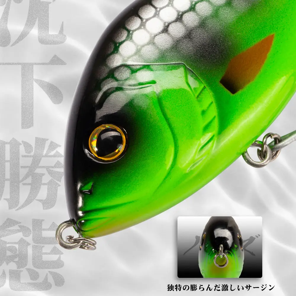 Slow Sinking Mino 7cm 10cm Loud None Fish bait - view 7