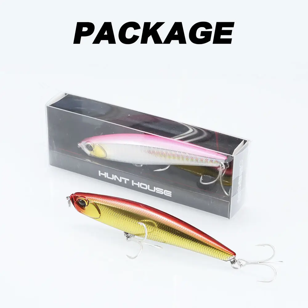 Artificial Sinking Pencil 108mm 275g ABS None Fish bait - view 2