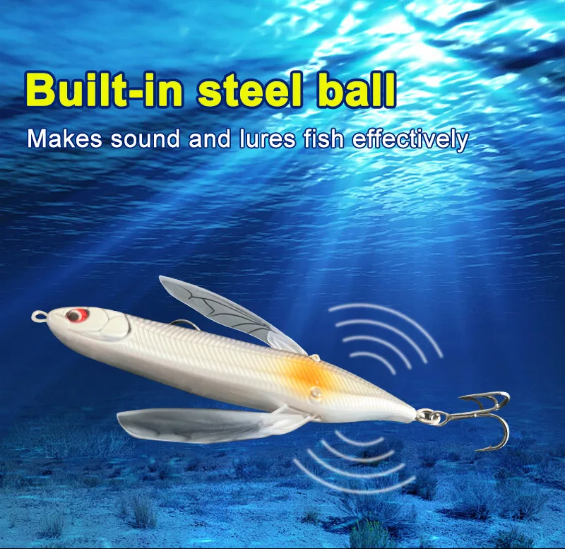 Fast Water Surface System Dragonfly Luya Stainless Steel Fish bait - view 7