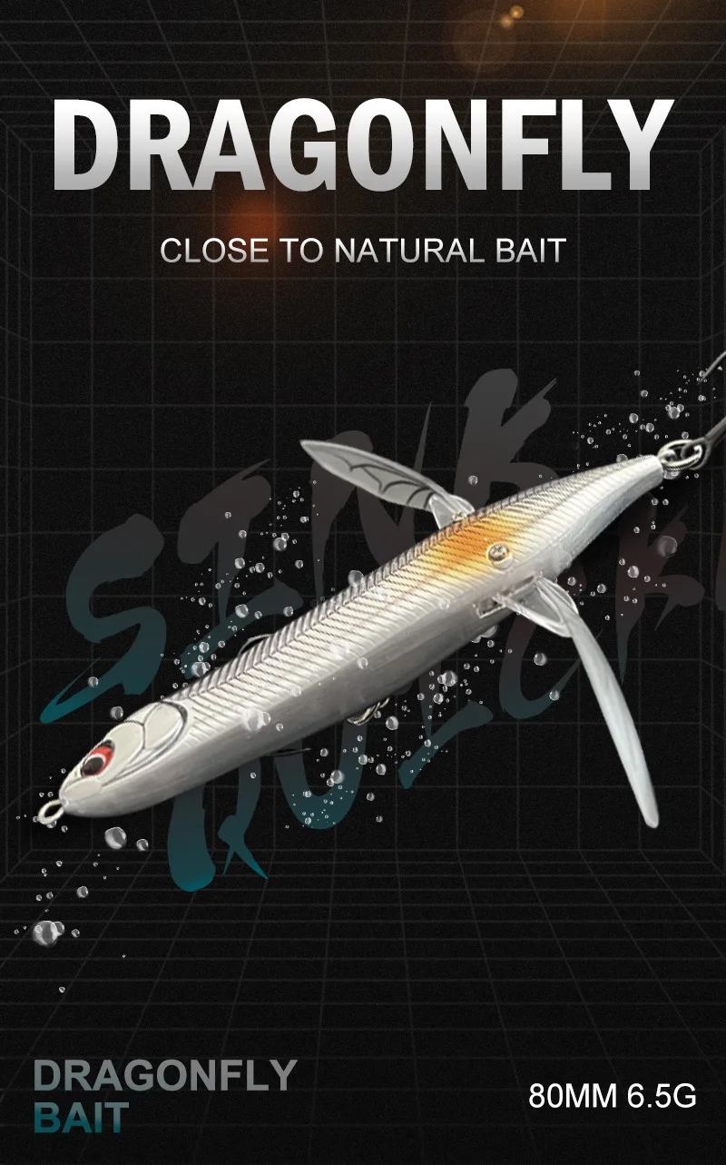 Fast Water Surface System Dragonfly Luya Stainless Steel Fish bait - view 13