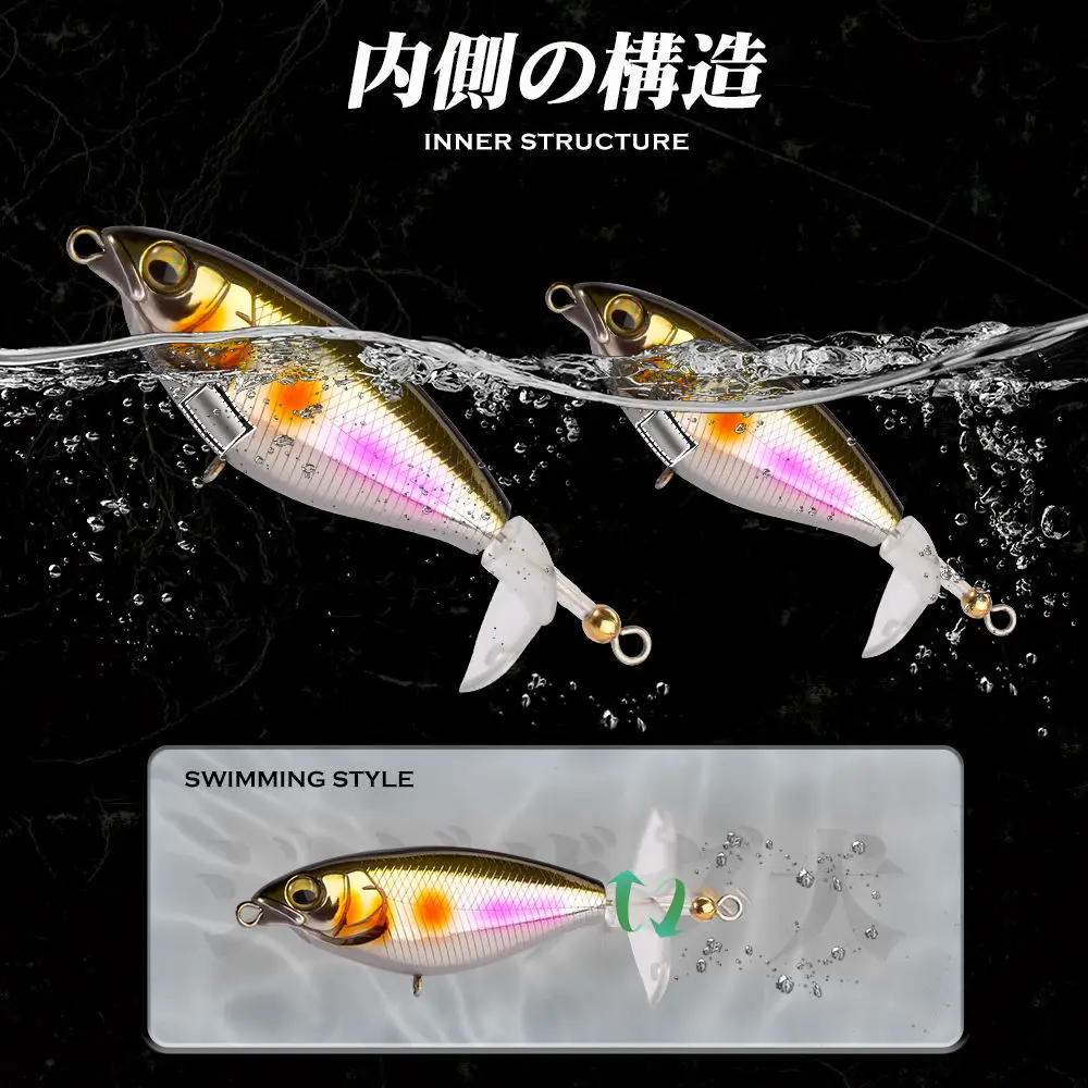 Surface Tractor Floating Lure Fishing Pencil None Fish bait - view 7