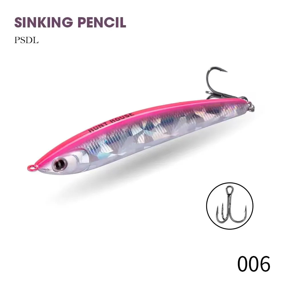Sinking PVC Hard Bait for Bass