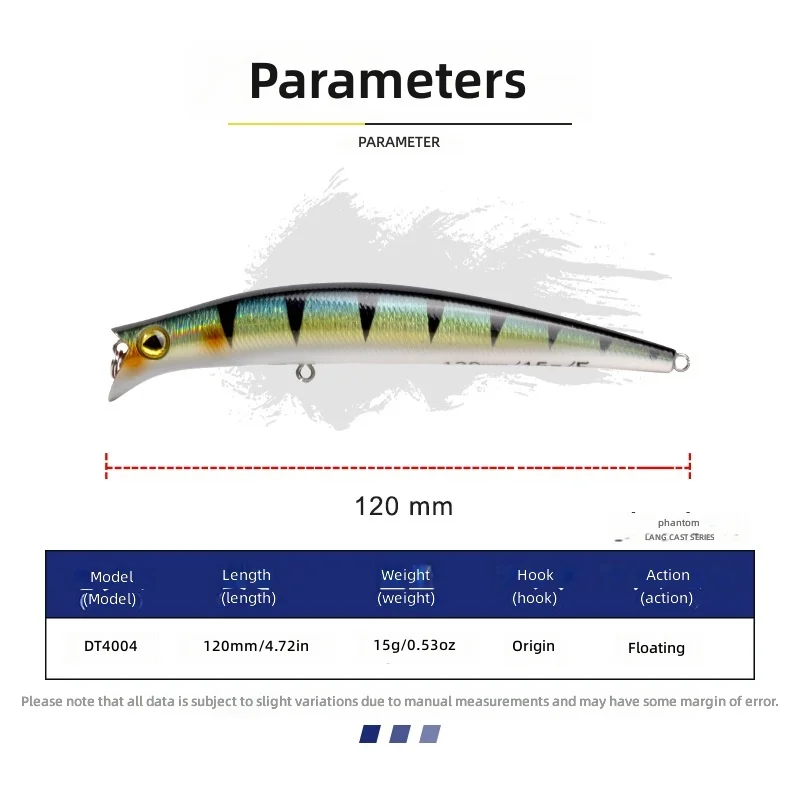 Floating Topwater Popper Lure Crankbait Minnow None Fish bait - view 1