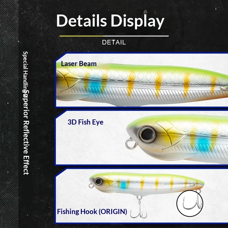Long Cast Floating PVC Plastic ABS None Lure - view 2