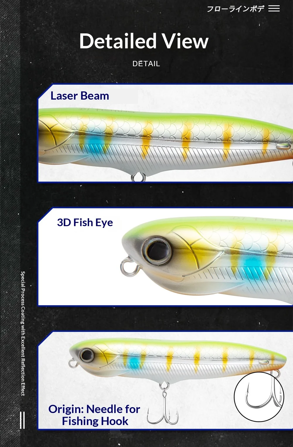 Long Cast Floating PVC Plastic ABS None Lure - view 10