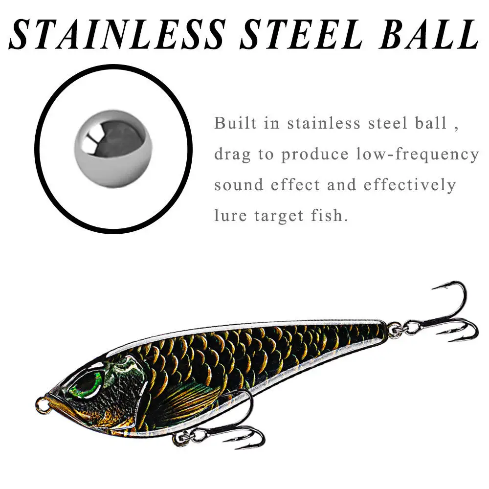 Floating Crank Lures ABS Topwater Jigging ABS Lure Accessories - view 7