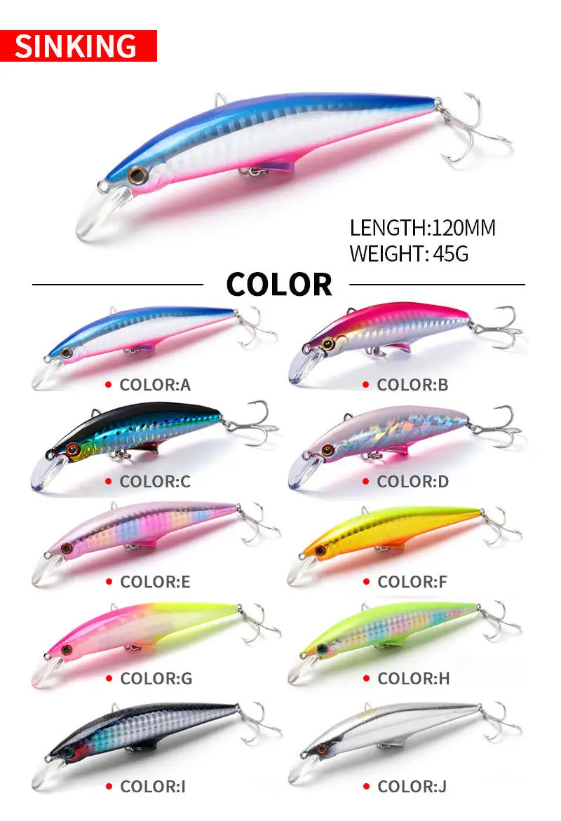 Tolure Printed ABS 92mm 40g 6 ABS Multi-Species Lure - view 2