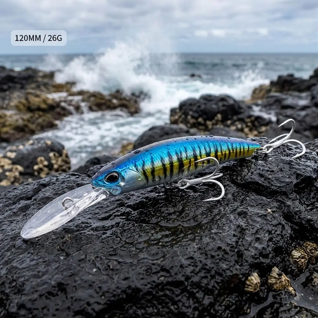 Deep Diving Floating Lure Long Bill ABS Lure Accessories - view 1