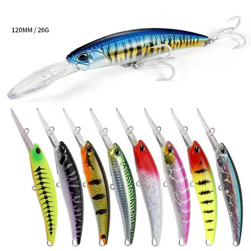Deep Diving Floating Lure Long Bill ABS Lure Accessories - view 10