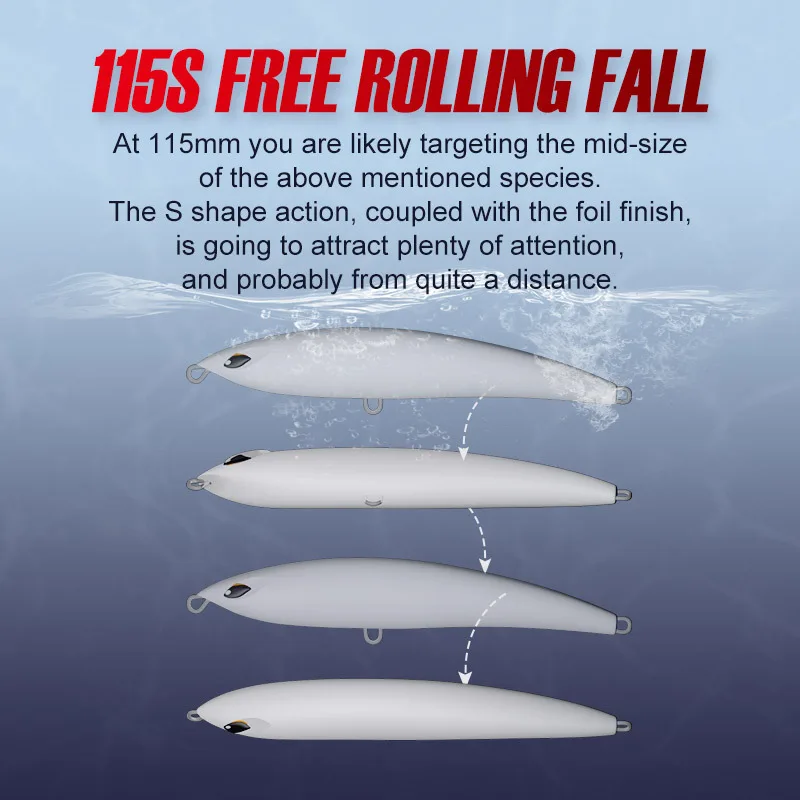 For Nobby ABS Submerged Pencil Hard ABS Lure - view 3