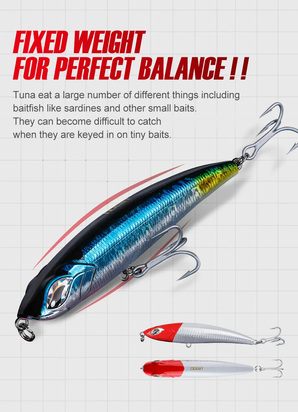 For Nobby ABS Submerged Pencil Hard ABS Lure - view 9