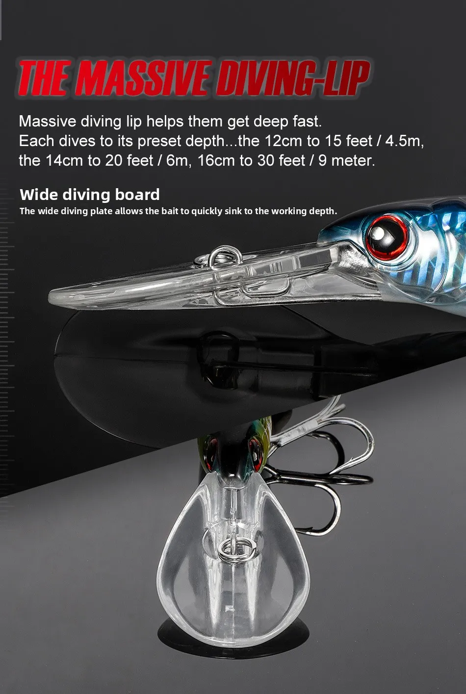 For Nobby ABS Long Tongue Plate ABS Lure - view 11