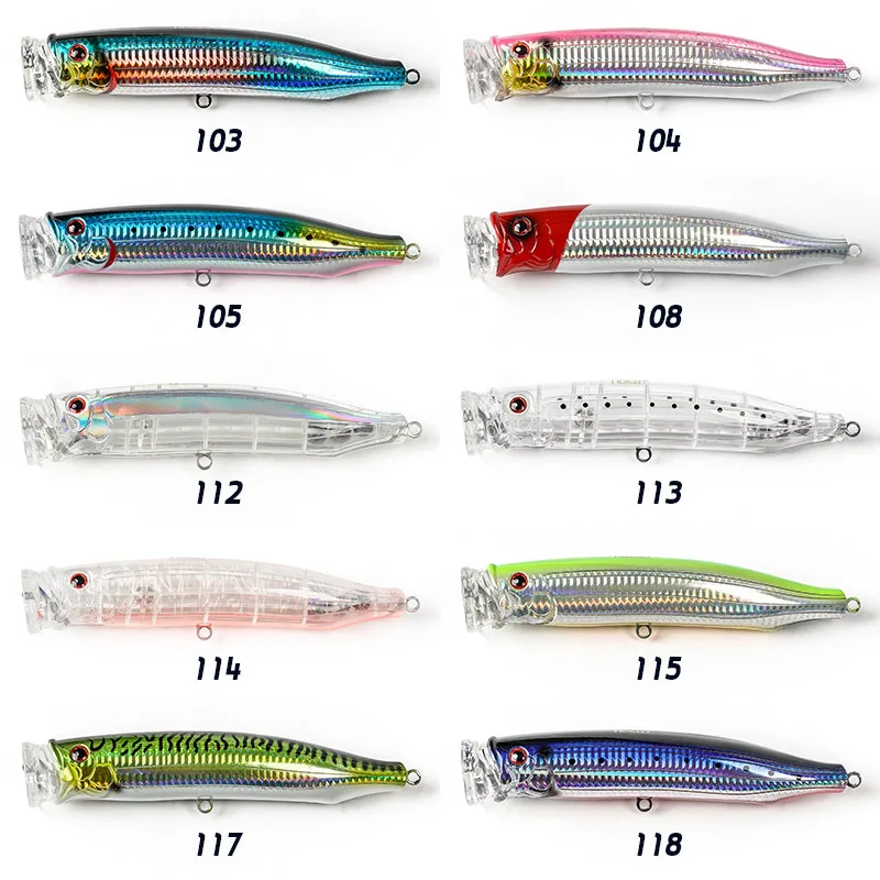 For Nobby 175mm73g ABS Topwater Popper ABS Lure - view 3