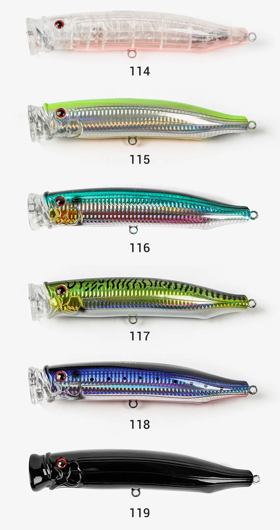 For Nobby 175mm73g ABS Topwater Popper ABS Lure - view 9
