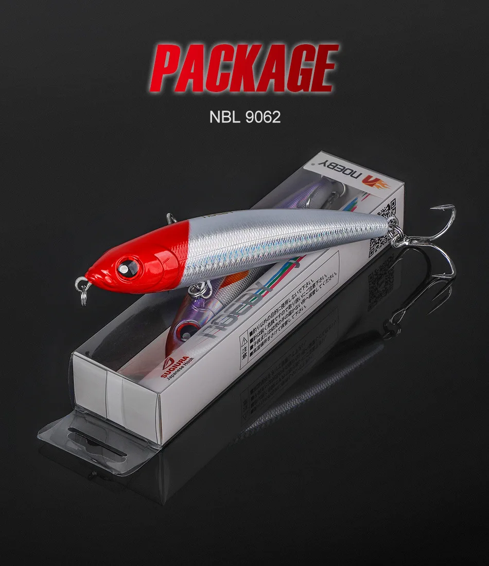 For Nobby Submerged Pencil Sea Fishing ABS Lure - view 14