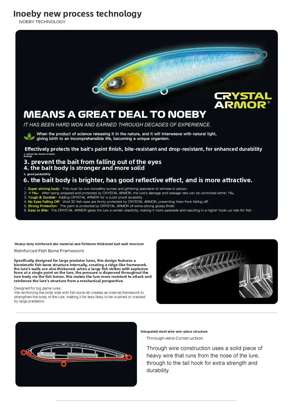 For Nobby Stainless Steel Submerged Mino Stainless Steel Lure - view 10