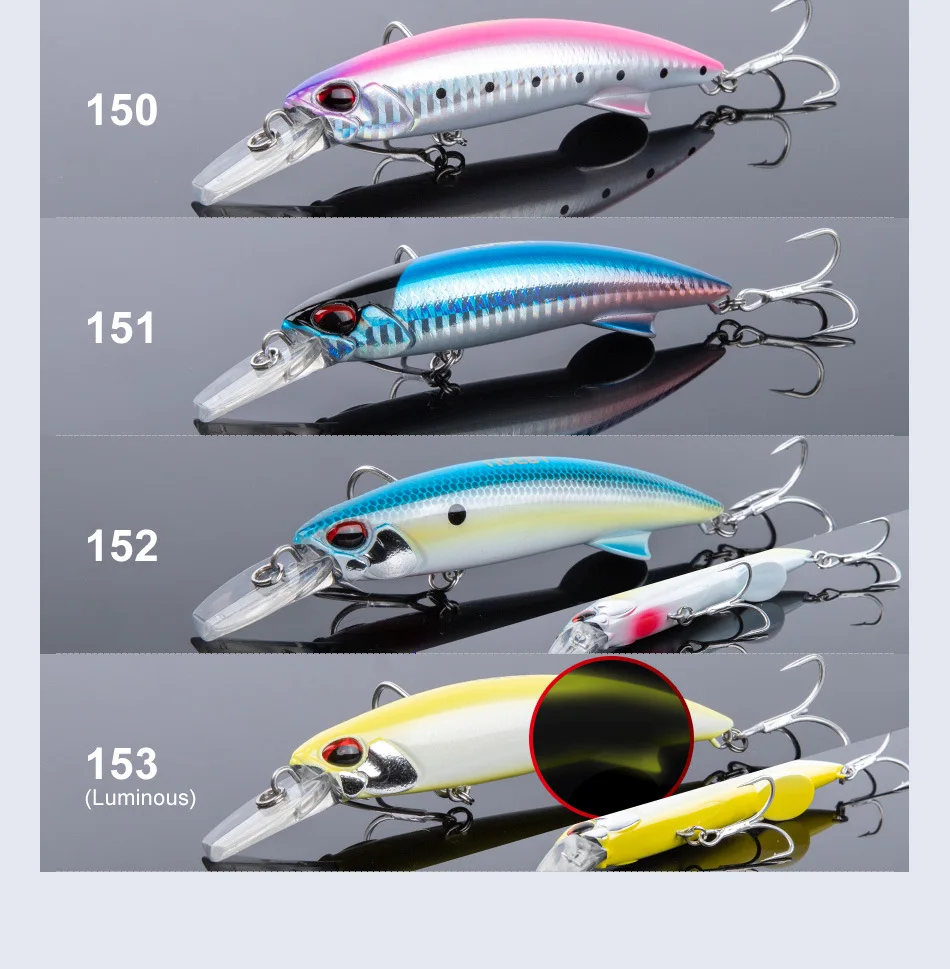 For Nobiya ABS 90mm 46g Sea ABS Lure - view 7