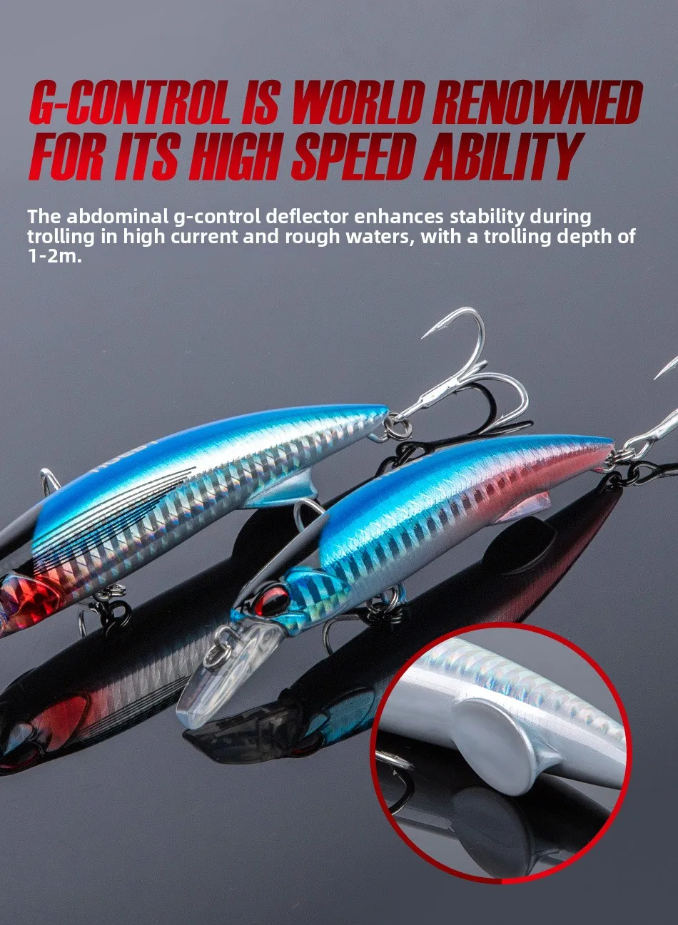 For Nobiya ABS 90mm 46g Sea ABS Lure - view 15