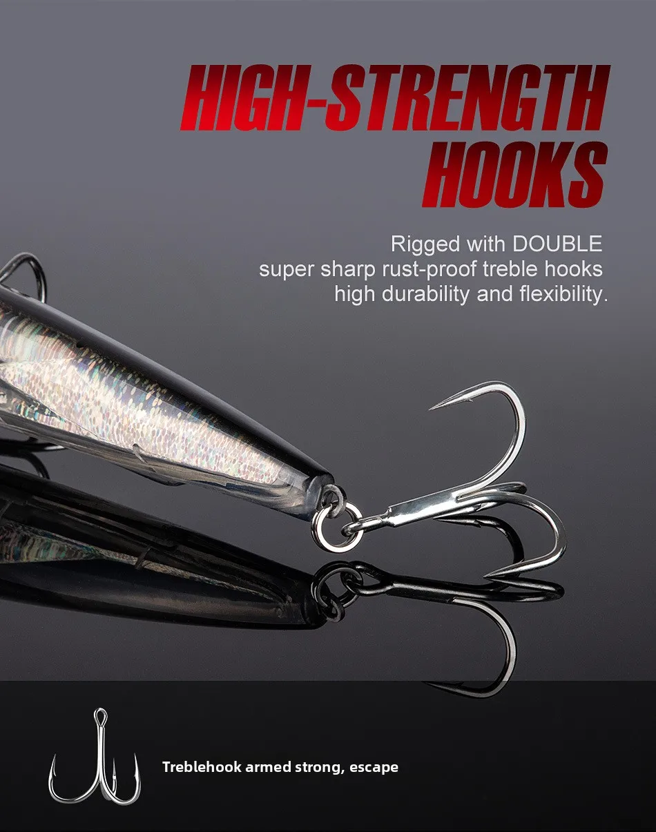 For Nobby Bionic ABS 90g Luya ABS Lure - view 8