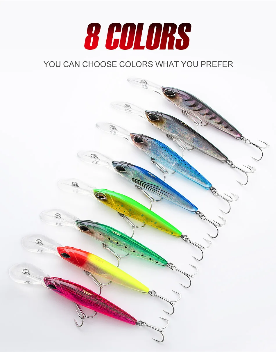 For Nobby Bionic ABS 90g Luya ABS Lure - view 10