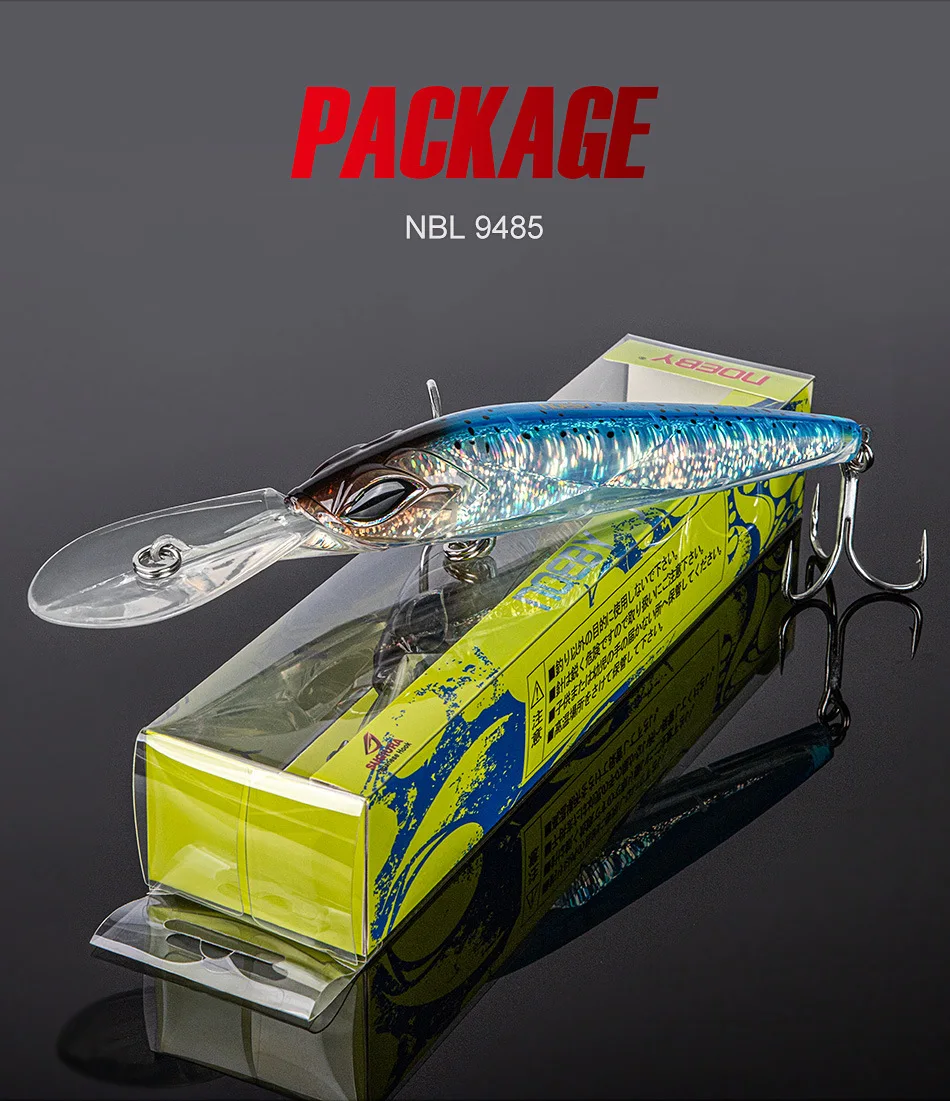 For Nobby Bionic ABS 90g Luya ABS Lure - view 11