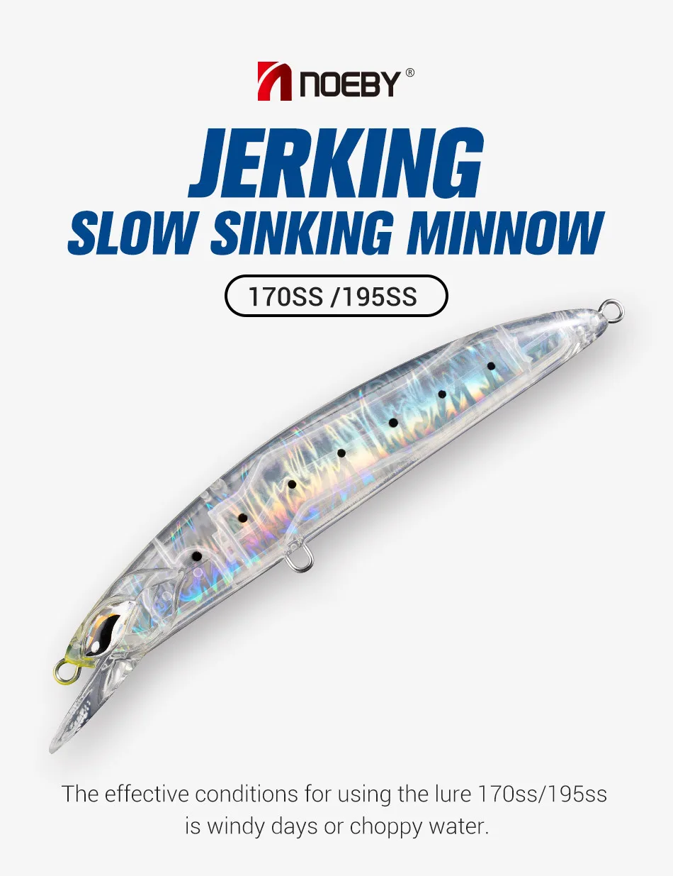 For Nobby Large Mino Luya Bait ABS Lure - view 9