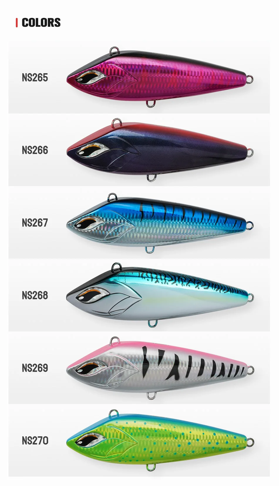 For Nobi Sea Fishing Trolling VIB Stainless Steel Lure - view 6