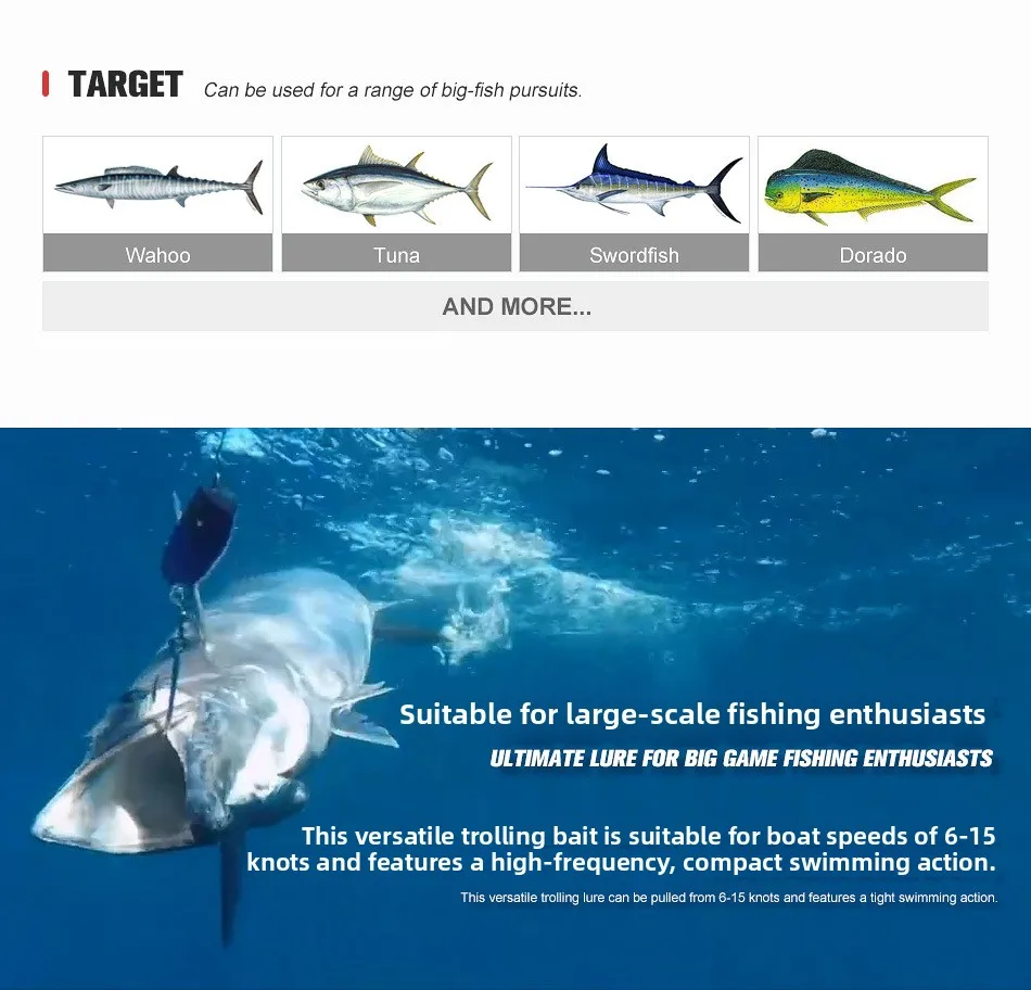 For Nobi Sea Fishing Trolling VIB Stainless Steel Lure - view 12