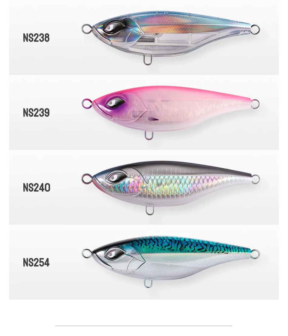 For Nobby Long Distance Luya Artificial Stainless Steel Lure - view 15