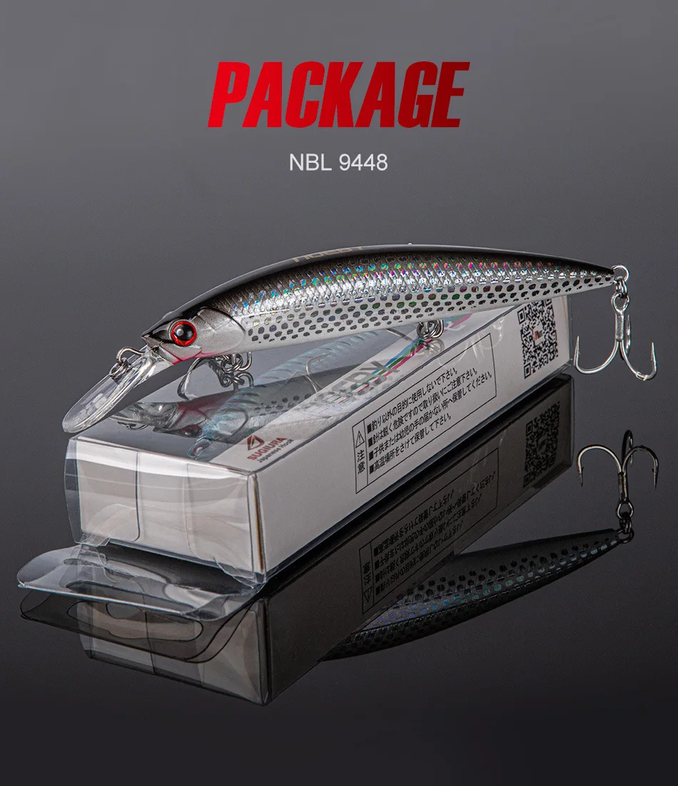 For Nobi Luya Sea Bass Sea ABS, PVC Minnow Lure - view 7