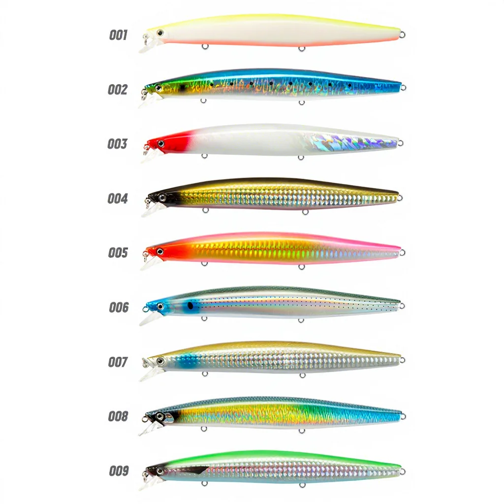 Japanese style Artificial Hard Bait Long None Lure - view 2