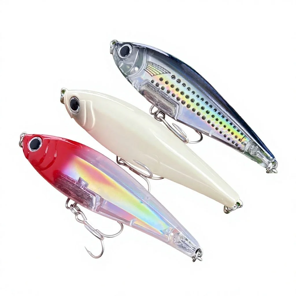 Huiping 3D Inshore Twitchbait 90ss Slow ABS Pencil Lure - view 4