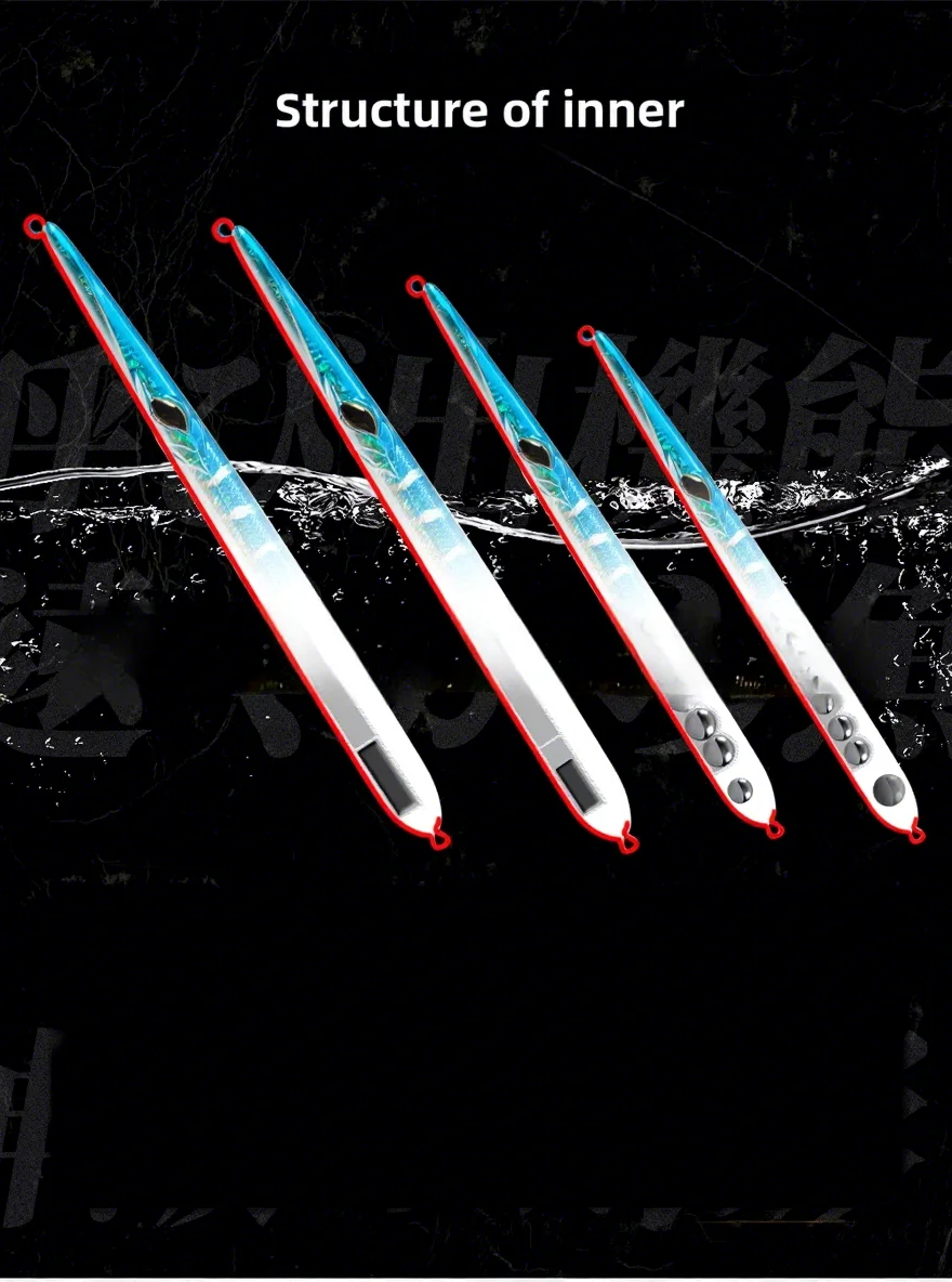 Big Javelin Artificial Hard Bait Pencil steel wire Fish bait - view 7