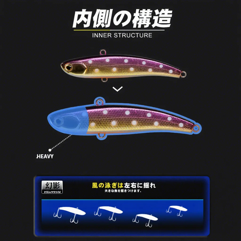 Foreign Trade Bestseller Vib Sequin Artificial None Fish bait - view 4