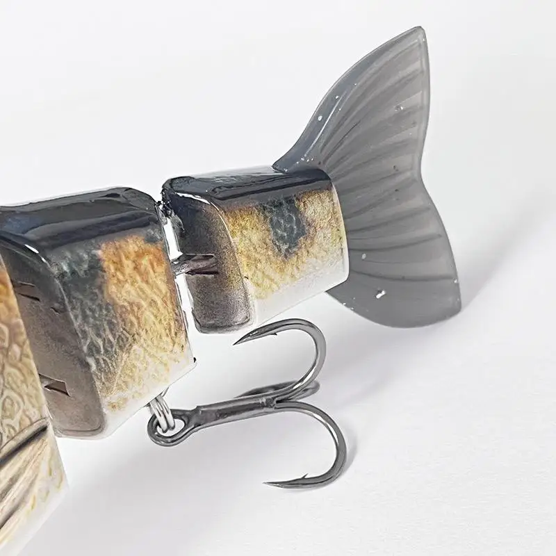 Floating Multi Jointed ABS Hard Lure ABS Jerkbait - view 8