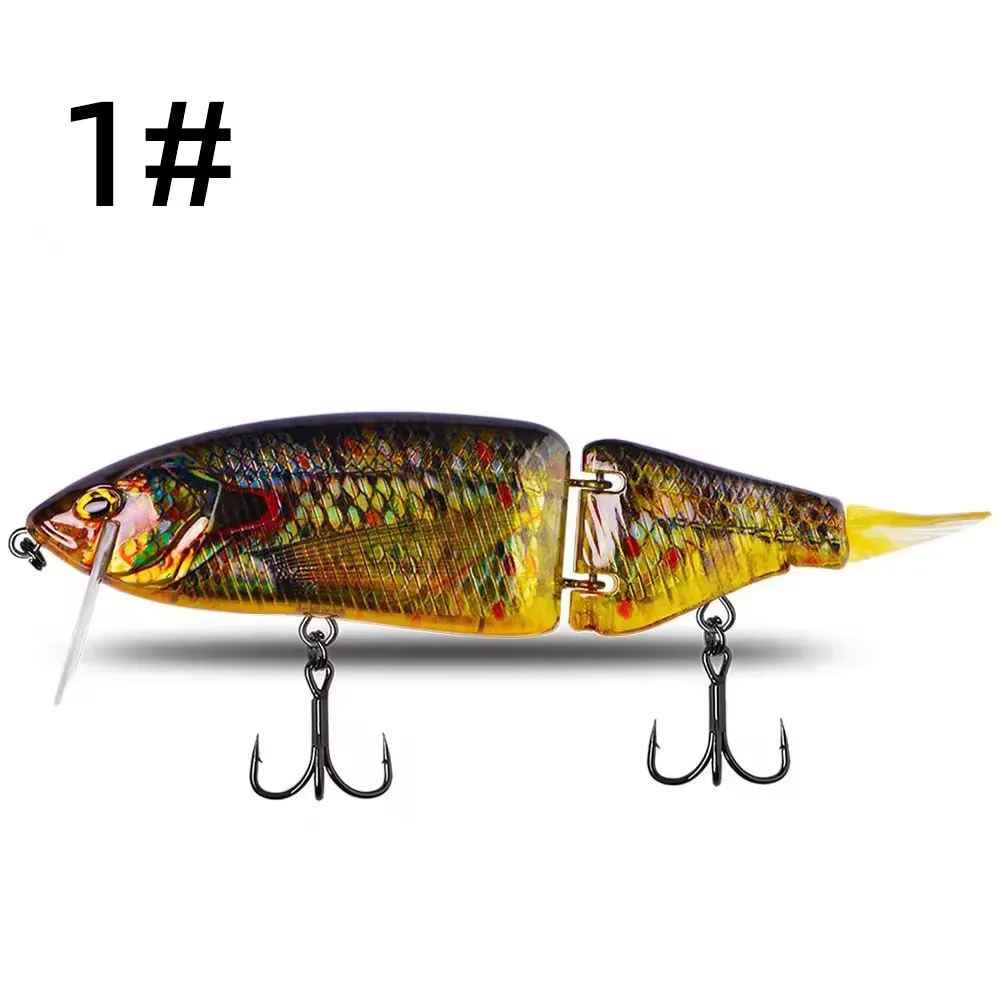 Floating Multi Joint Trolling Gliding Hard ABS Jerkbait - view 8