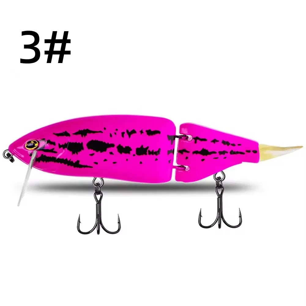 Floating Multi Joint Trolling Gliding Hard ABS Jerkbait - view 10