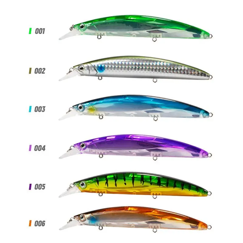 Laser Long Tail Crankbait Luminous Floating None Lure - view 2