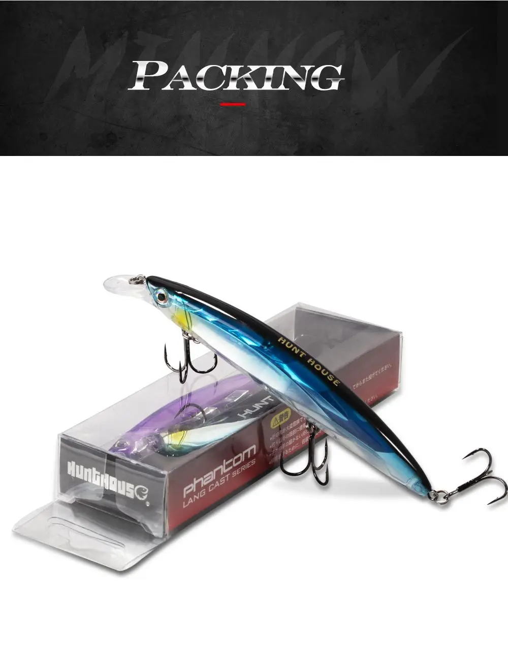 Laser Long Tail Crankbait Luminous Floating None Lure - view 9