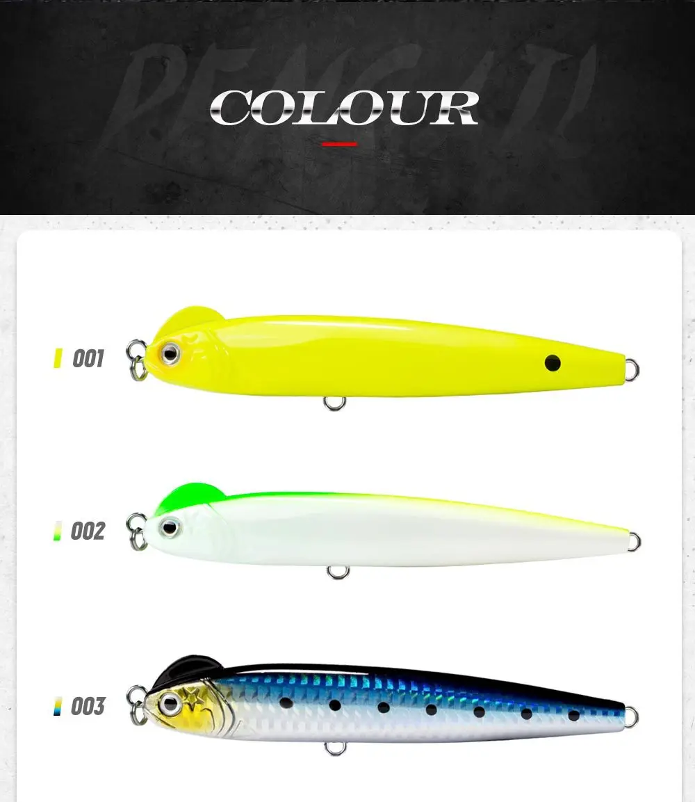 Hard Bait Artificial Pencil Lure Sea None Lure - view 7