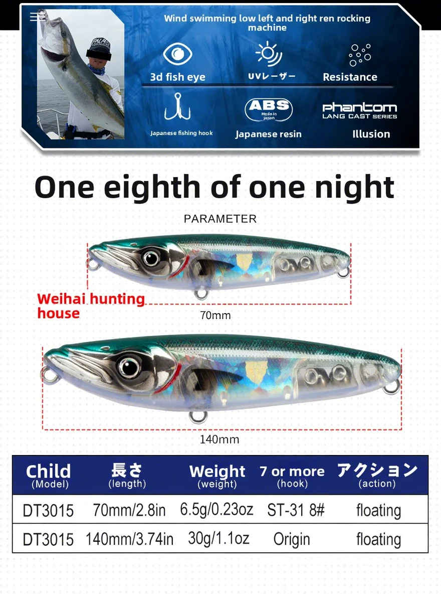 Small Size High Quality Floating Artificial None Lure - view 11