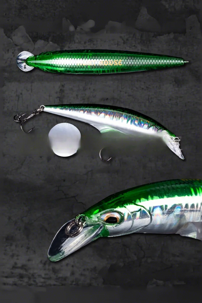 New Style Quivering Minnow Sinking Artificial None Lure - view 9