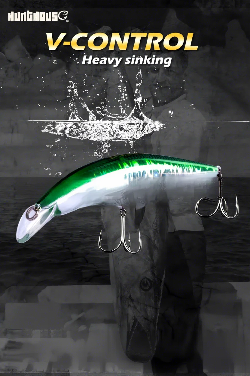 New Style Quivering Minnow Sinking Artificial None Lure - view 10