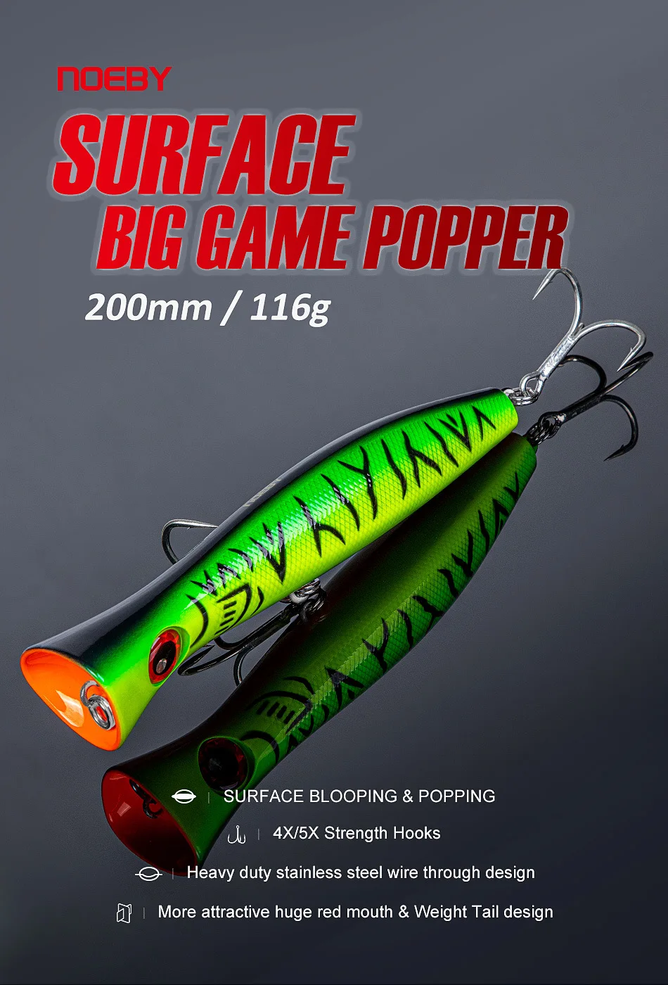 For Nobbi ABS Popper Lure for ABS Lure - view 8
