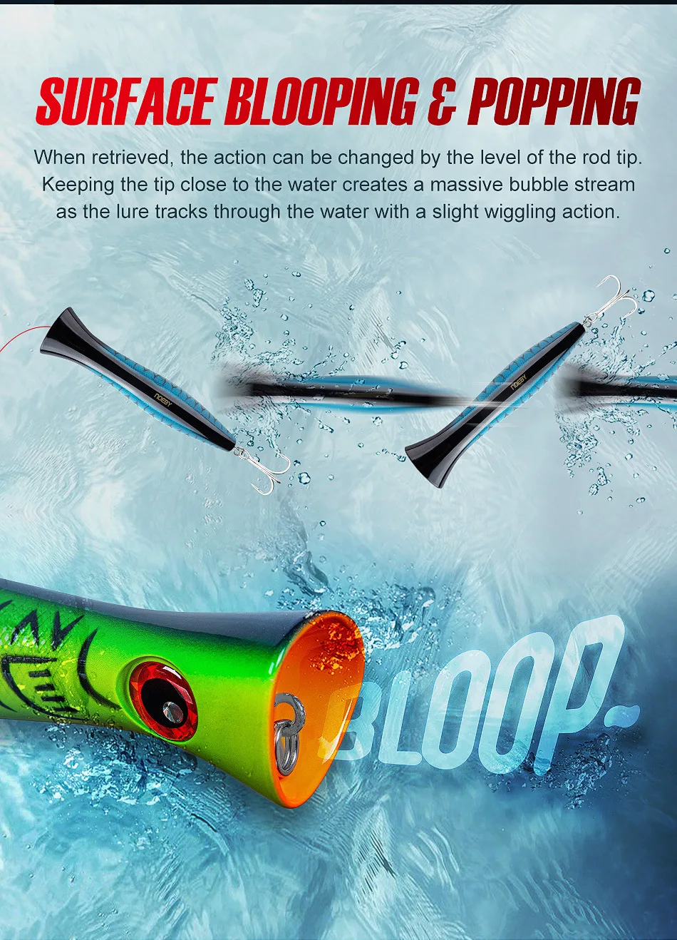 For Nobbi ABS Popper Lure for ABS Lure - view 14